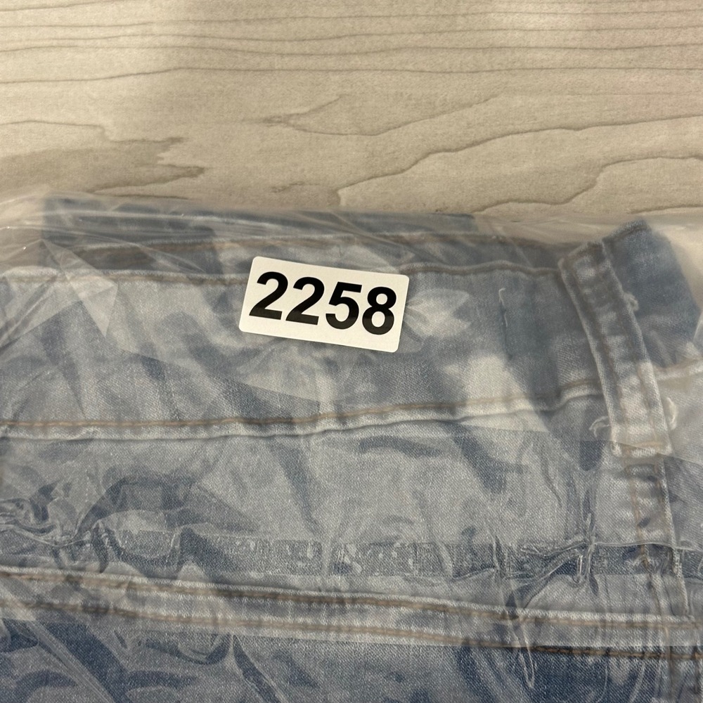 Telepatia Skinny Jeans Women 7/28 Blue‎ High Rise Stretch Denim Faded Casual - Picture 9 of 9